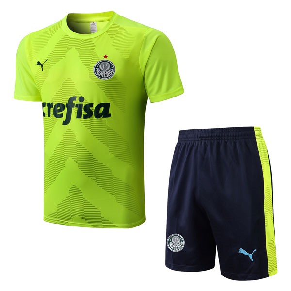 Camiseta Entrenamiento Palmeiras Conjunto Completo 2022/2023 Verde